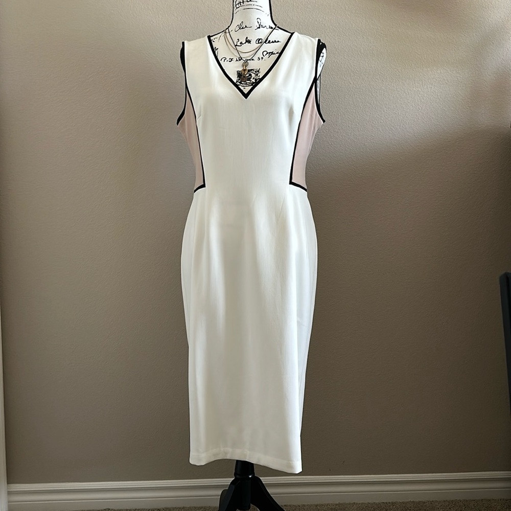 NWT White House Black Market | Color Block Sheath Dress